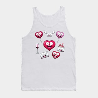 Cute Valentine’s Day Props Tank Top